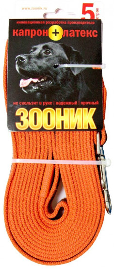 Поводок с латексной нитью