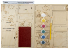 Набор для росписи карандашницы «Пес рыболов» - Фото 1