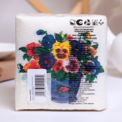 Салфетки бумажные «Анютины глазки» - Фото 3