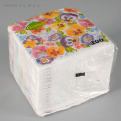 Салфетки бумажные «Анютины глазки» - Фото 4