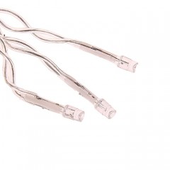 Гирлянда «Бахрома», 4х0,6 м, LED-180/60-220V, сине-белый, нить силикон, мерцает - Фото 2