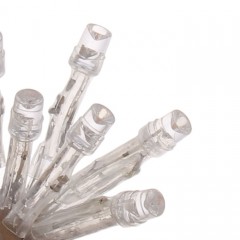 Гирлянда «Бахрома», 4х0,6 м, LED-180-220V, красный, нить силикон, 8 режимов - Фото 2