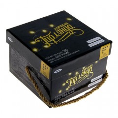 Гирлянда «Бахрома», 4х0,6 м, LED-180/60-220, сине-белый, нить темная, мерцает - Фото 4