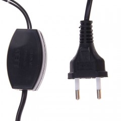 Гирлянда «Бахрома», 4х0,6 м, LED-180/60-220, сине-белый, нить темная, мерцает - Фото 1