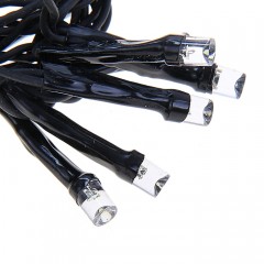 Гирлянда «Бахрома», 4х0,6 м, LED-180-220V, мультицвет, нить темная, 8 режимов - Фото 2