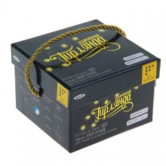 Гирлянда «Бахрома», 4х0,6 м, LED-180-220V, бело-синий, нить темная, моргает - Фото 4