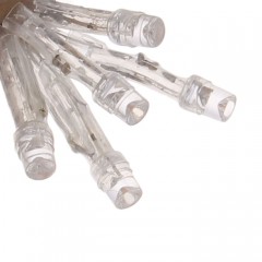 Гирлянда «Бахрома», 1,2х0,6 м, LED-60-220V, белый, нить силикон, 8 режимов - Фото 2