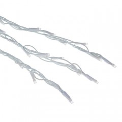 Гирлянда «Дождь», 2х6 м, LED-1500-220, белый, нить белая, без контроллера - Фото 2