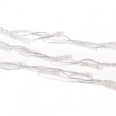 Гирлянда «Дождь», 2х1,5 м, LED-400-220V, мультицвет, нить силикон, 8 режимов - Фото 2