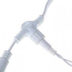 Гирлянда «Занавес», 2х3 м, 3W LED-760-220V, белый, нить белая, без контроллера - Фото 2