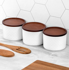 Набор банок для сыпучих продуктов «Орнамент» - Фото 4