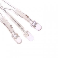 Гирлянда «Метраж», 20 м, LED-200-220V, красный-зеленый/красный-синий, нить силикон, моргает - Фото 2