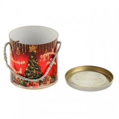 Подарочная коробка, тубус «Новогодняя елка» (12х12 см) - Фото 1