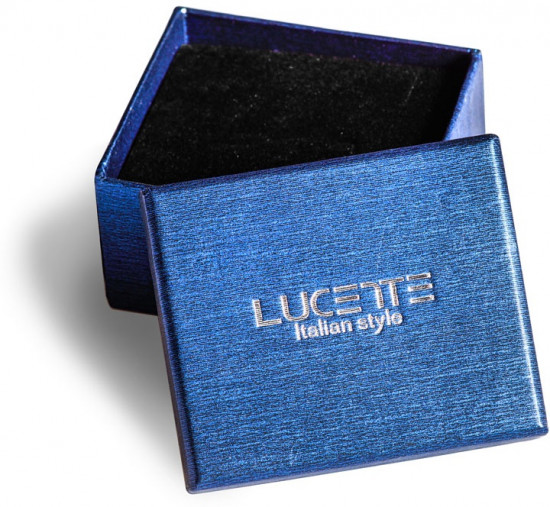 Подвеска из серебра с фианитом и алпанитом