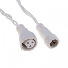 Гирлянда «Метраж», 10 м, LED-100-220V, желтый, нить белая, без контроллера - Фото 2