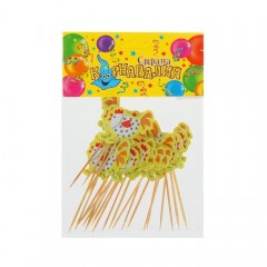 Шпажки «Петух» (набор 24 шт) - Фото 1