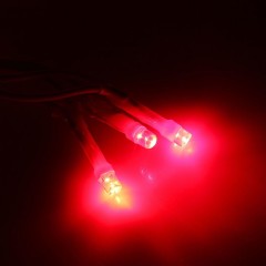 Гирлянда «Метраж», 10 м, LED-100-220V, красный, нить белая, без контроллера - Фото 3