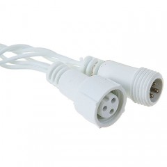 Гирлянда «Метраж», 10 м, LED-100-220V, красный, нить белая, без контроллера - Фото 2