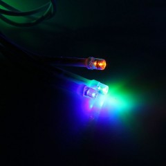 Гирлянда «Метраж», 10 м, LED-100-220V, мультицвет, нить белая, без контроллера - Фото 4