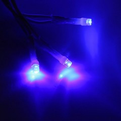 Гирлянда «Метраж», 10 м, LED-100-220V, синий, нить белая, без контроллера - Фото 3