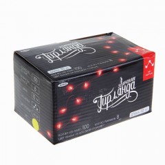 Гирлянда «Метраж», 10 м, LED-100-220V, желтый, нить темная, 8 режимов - Фото 4