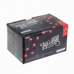 Гирлянда «Метраж», 10 м, LED-100-220V, зеленый, нить темная, 8 режимов - Фото 4