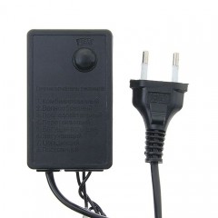 Гирлянда «Метраж» с насадкой «Шарики 1,5 см», 10 м, LED-100, синий, нить темная, 8 режимов - Фото 1