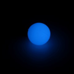 Гирлянда «Метраж» с насадкой «Шарики 1,5 см», 20 м, LED-200, синий, нить темная, 8 режимов - Фото 3
