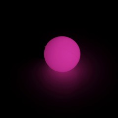 Гирлянда «Метраж» с насадкой «Шарики 2,5 см», 10 м, LED-100, розовый, нить темная, 8 режимов - Фото 3