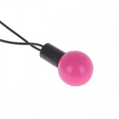 Гирлянда «Метраж» с насадкой «Шарики 2,5 см», 10 м, LED-100, розовый, нить темная, 8 режимов - Фото 2