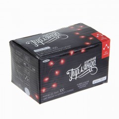 Гирлянда «Метраж», 10 м, LED-100-220V, белый, нить темная, без контроллера - Фото 4
