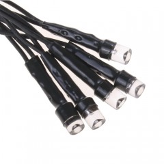 Гирлянда «Метраж», 10 м, LED-100-220V, мультицвет, нить темная, без контроллера - Фото 2