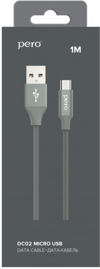 Кабель Pero microUSB USB