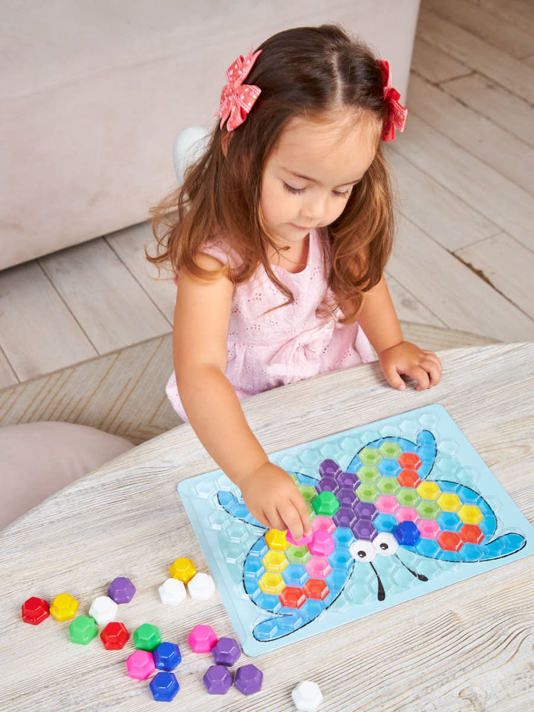 Мозаика с трафаретами «Утёнок» | Baby Toys | Фото 5