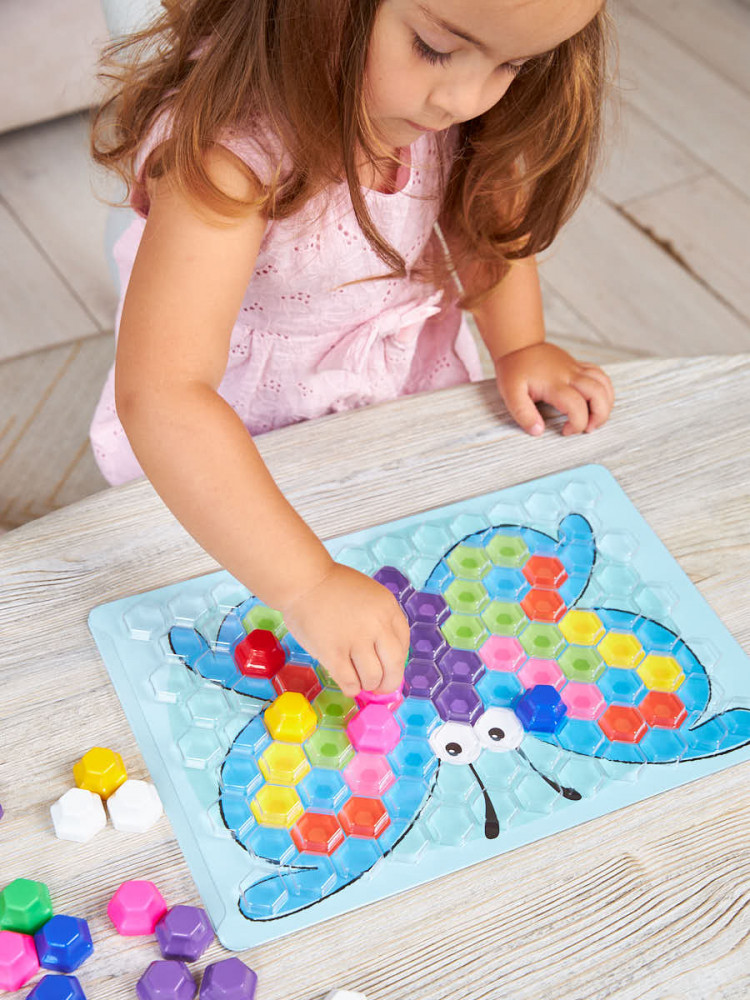 Мозаика с трафаретами «Утёнок» | Baby Toys | Фото 6