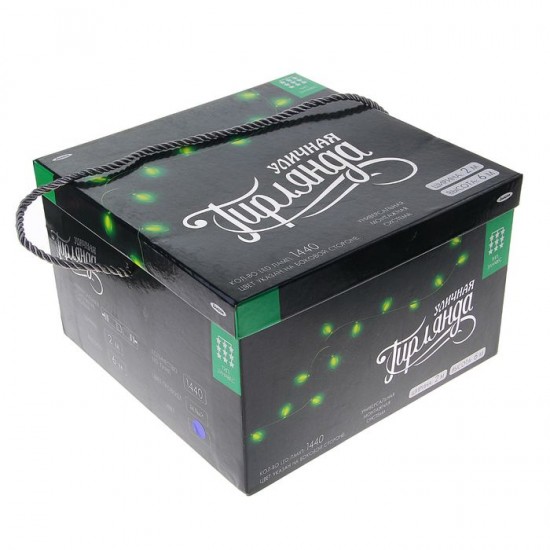 Гирлянда «Занавес», 2х6 м, 3W LED-1440-220V