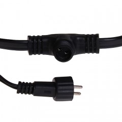 Гирлянда «Занавес», 2х6 м, 3W LED-1440-220V, белый, нить темная, без контроллера - Фото 1