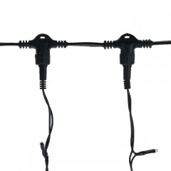 Гирлянда «Занавес», 2х6 м, 3W LED-1440-220V, синий, нить темная, без контроллера - Фото 2