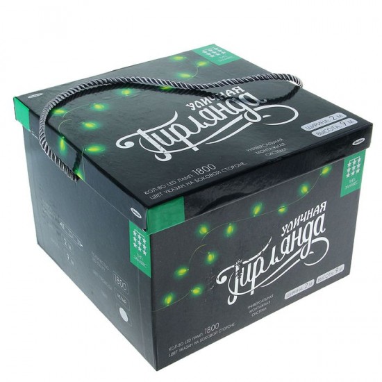 Гирлянда «Занавес», 2х9 м, 3W LED-1800-220V