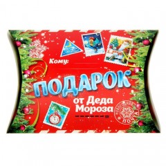 Коробка фигурная «Подарок от Деда Мороза», (19х14 см) - Фото 2