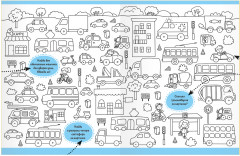 Раскраска с заданиями «Машины» - Фото 1