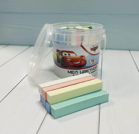 Мелки цветные «Тачки»