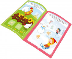 Рабочие тетради с наклейками. Обведи и дорисуй - Фото 2