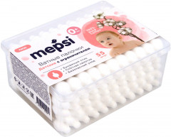 Палочки ватные детские с ограничителем - Фото 1