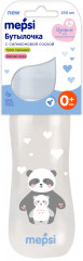 Бутылочка для кормления с силиконовой соской «Панды» - Фото 1