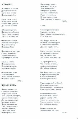 Поэзия годов моих