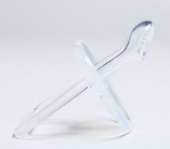 Пустышка цельносиликоновая с прикусом - Фото 1