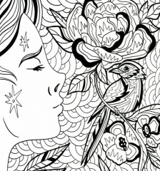 Прекрасные птицы. Раскраска-антистресс - Фото 1