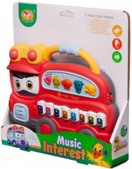 Центр игровой с пианино «Пожарная машина» - Фото 2