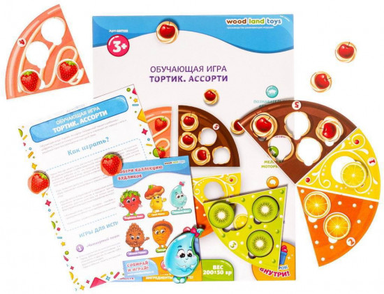 Игра обучающая «Тортик. Ассорти»
